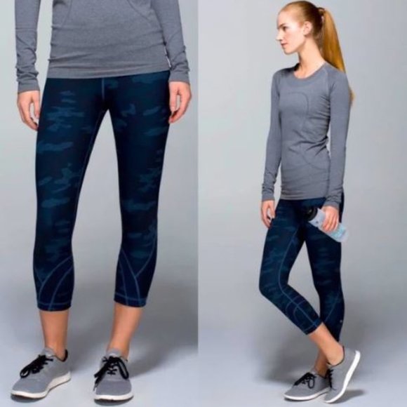 lululemon athletica Pants - Lululemon Run: Inspire Crop ll All Full-On Luxtreme Leggings Size 6